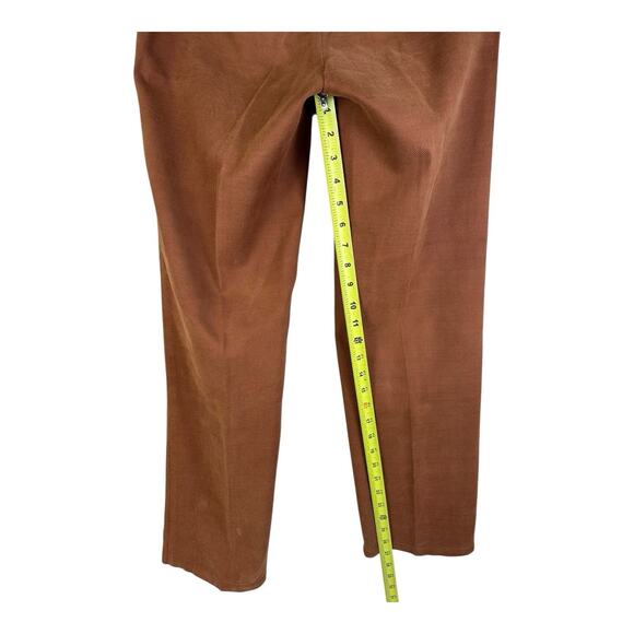 Peter Millar Pants Men’s 33 Brown Wool Cotton Blend Brushed Twill - Picture 7 of 12